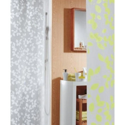 Серия номенклатуры фотографии большого размера Штора для ванной комнаты Spirella Blatt white фото 2