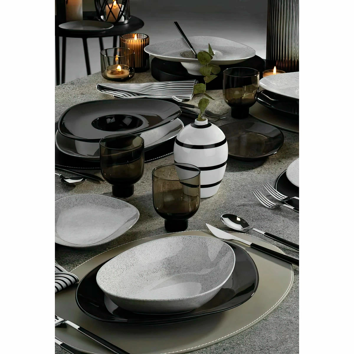 3 Салатник Kutahya Galaxy 0,6л, черный фото 3