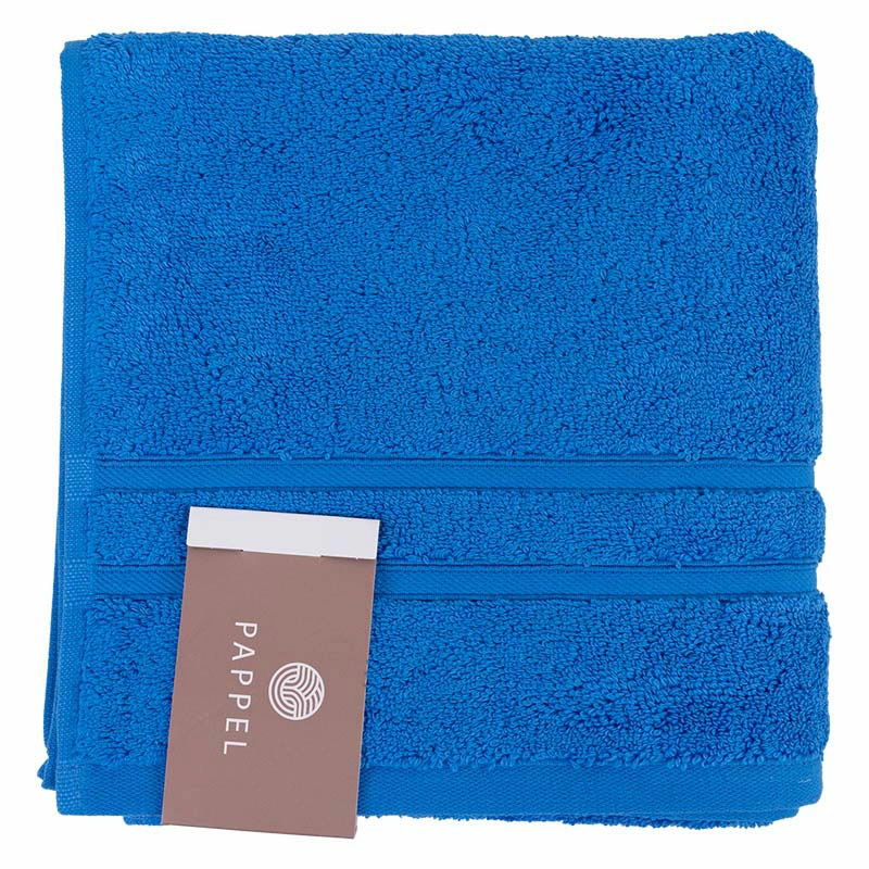 Полотенце махровое Pappel Cirrus/S 70x140см, цвет темно-синий фото 2