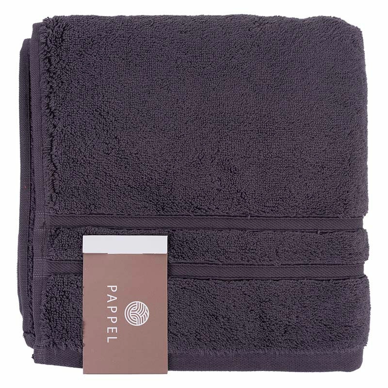Полотенце махровое Pappel Cirrus/S 50x100см, цвет антрацит фото 4