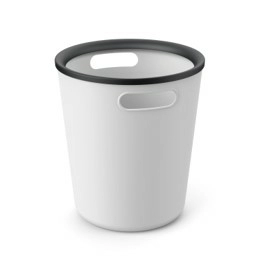 корзина Корзина для мусора 10л Ambient Folk, цвет светло-серый