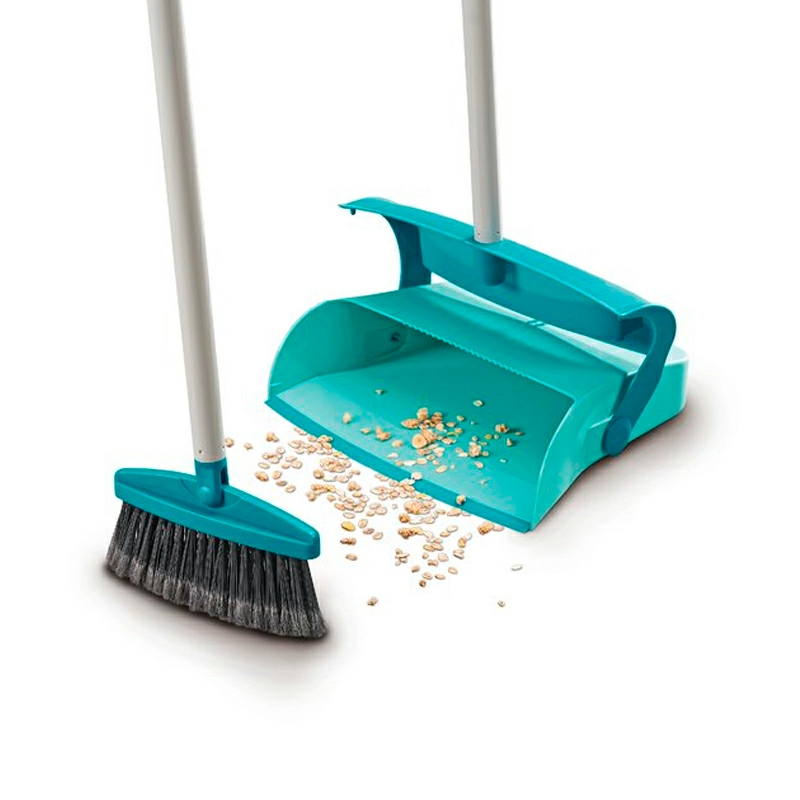 3 Набор для уборки Leifheit: щетка с контейнером для мусора фото 3