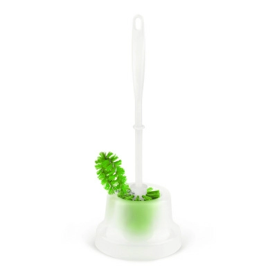 Ершик для унитаза Акор SoftFlex, салатовый