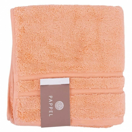 2 Полотенце махровое Pappel Cirrus/S 50x100см, цвет персиковый фото 2
