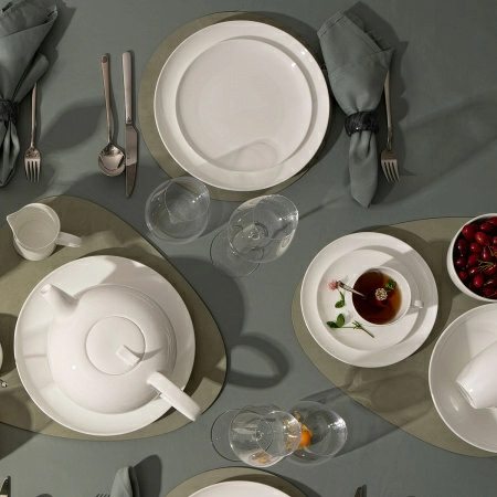 Тарелка обеденная Zapel Table Blanche 26,8см фото 3