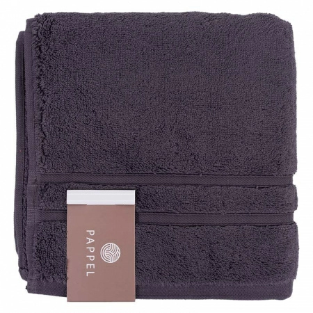 Полотенце махровое Pappel Cirrus/S 70x140см, цвет антрацит фото 2