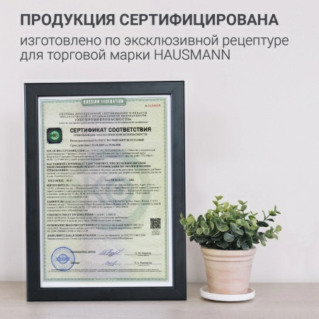 10 Чистящее средство для кухни Hausmann Антижир 500мл фото 6