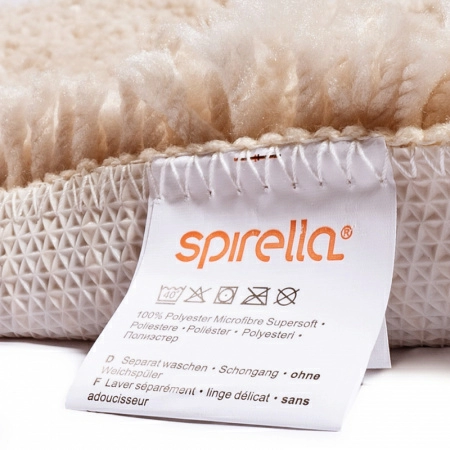 7 Коврик для ванной 70x120см Spirella Highland, натуральный фото 7