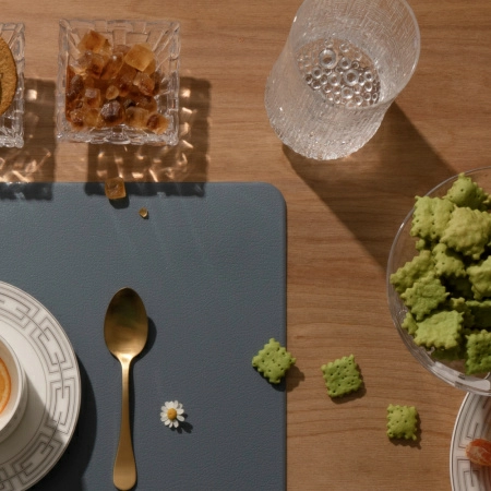 Салфетка сервировочная Zapel Eco Leather blue фото 5